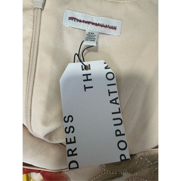 DRESS THE POPULATION Tyra Dress Size XXL $528 - Picture 11 of 11